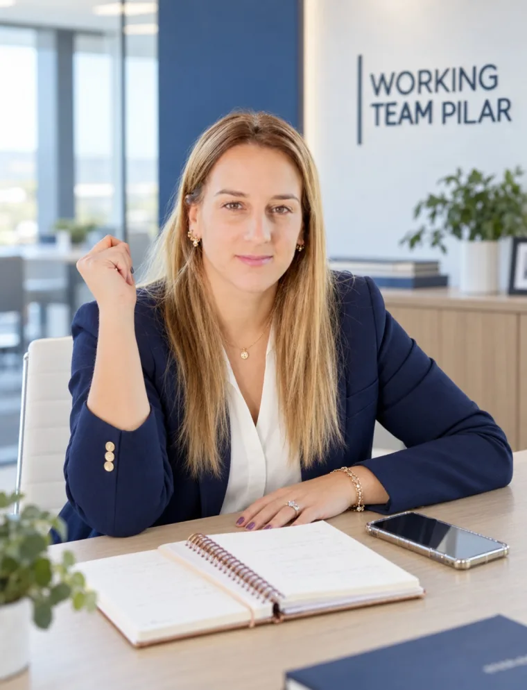 Natalia Bustamante, fundadora y directora de Working Team Pilar